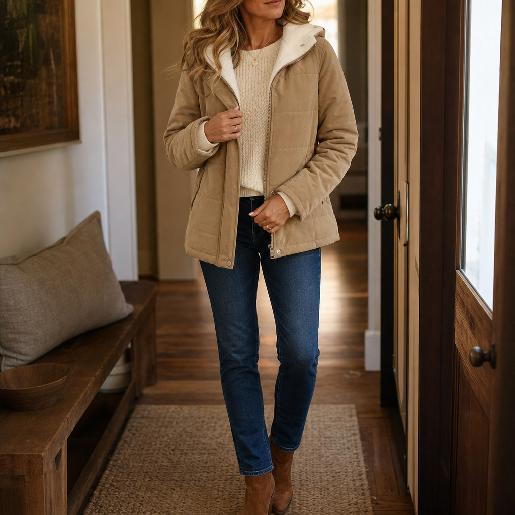 Laura | Gefütterte Kapuzenjacke