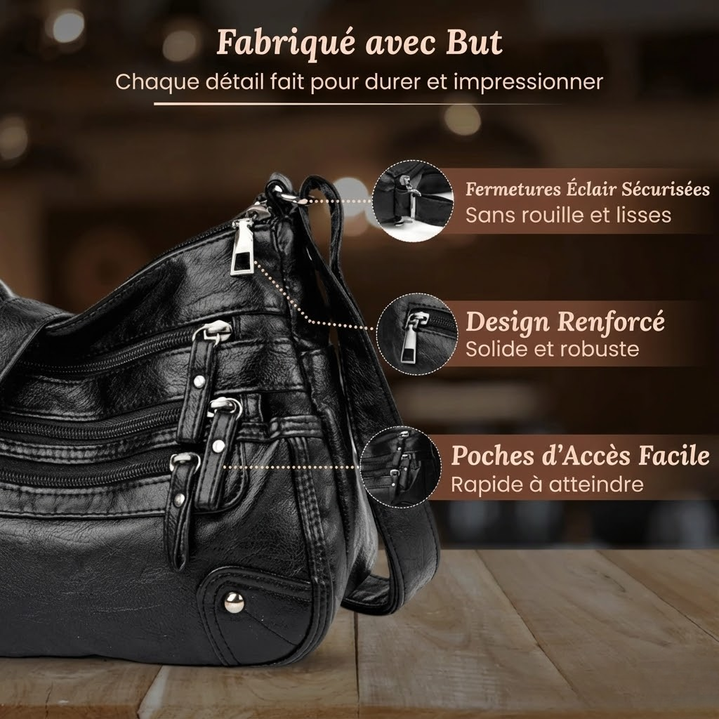 Evelyn™ | Elegante Handtasche für Begleiter