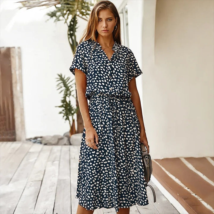 Faelina - Gedrucktes Sommerkleid