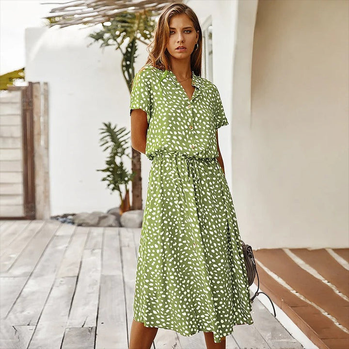 Faelina - Gedrucktes Sommerkleid