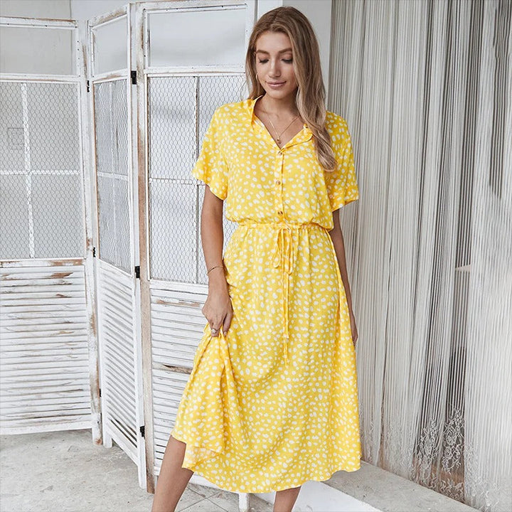 Faelina - Gedrucktes Sommerkleid