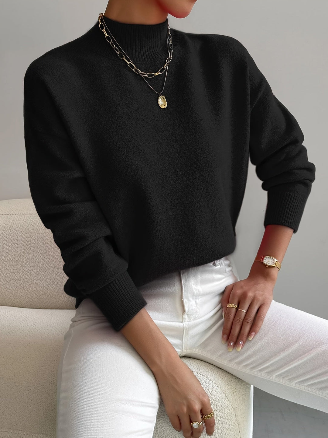 Jennifer | Eleganter und Gemütlicher Pullover