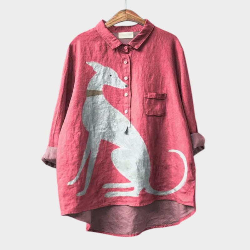 Amélie | Stilvolle Sommerbluse