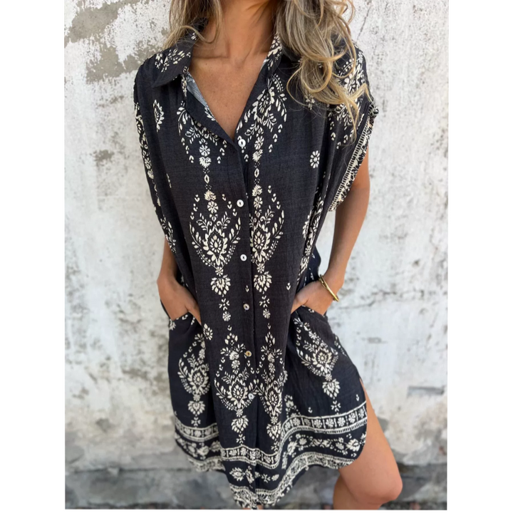 Mica - Retro Bohemian Dress