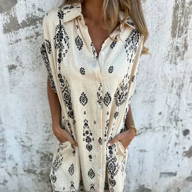 Mica - Retro Bohemian Dress