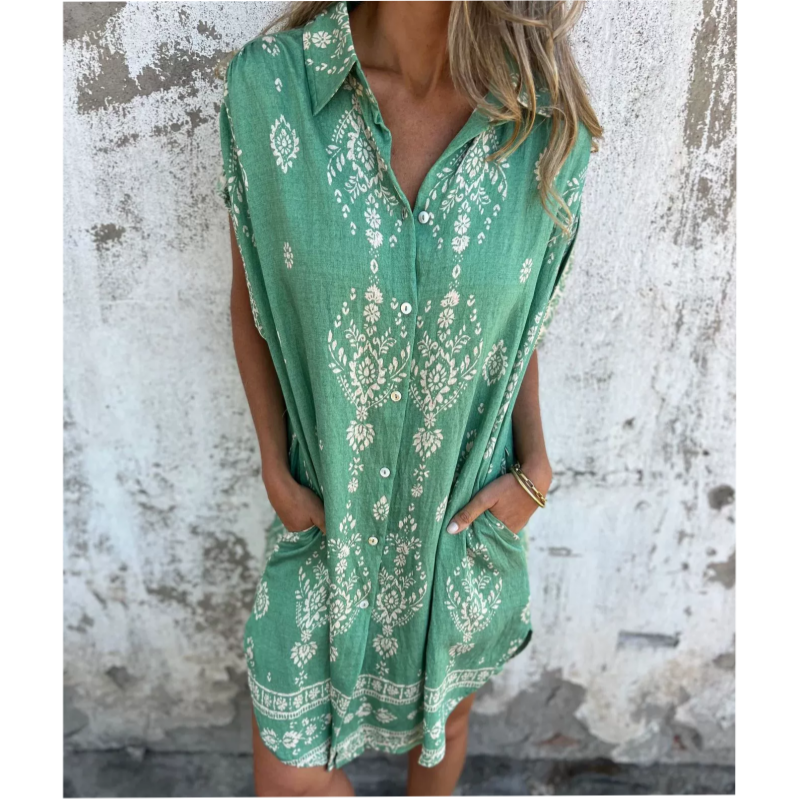 Mica - Retro Bohemian Dress