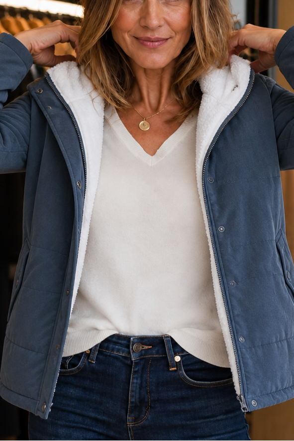 Laura | Gefütterte Kapuzenjacke