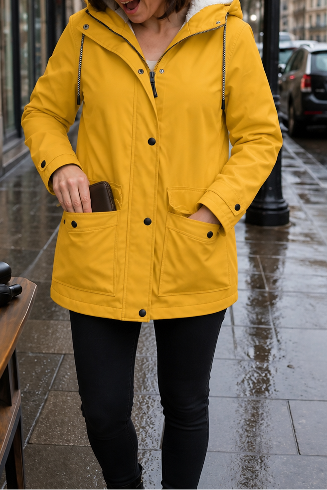 Leni | Wasserdichte Kapuzenjacke