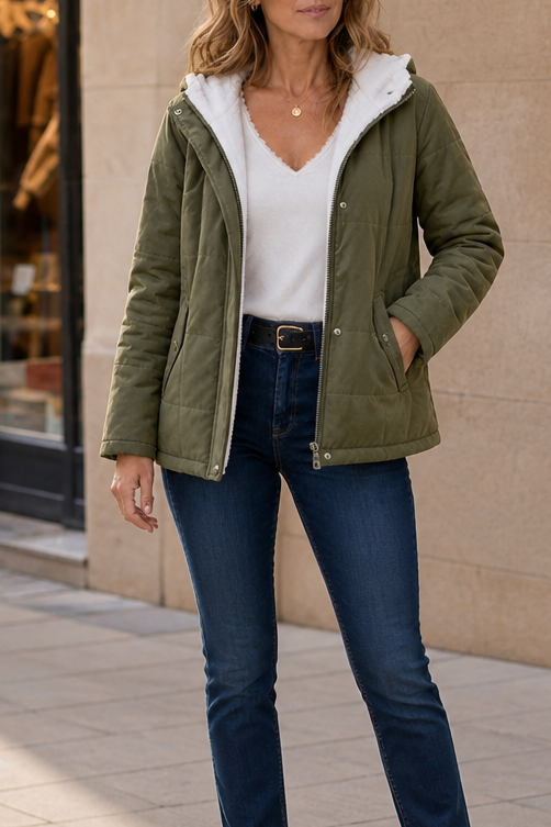 Laura | Gefütterte Kapuzenjacke