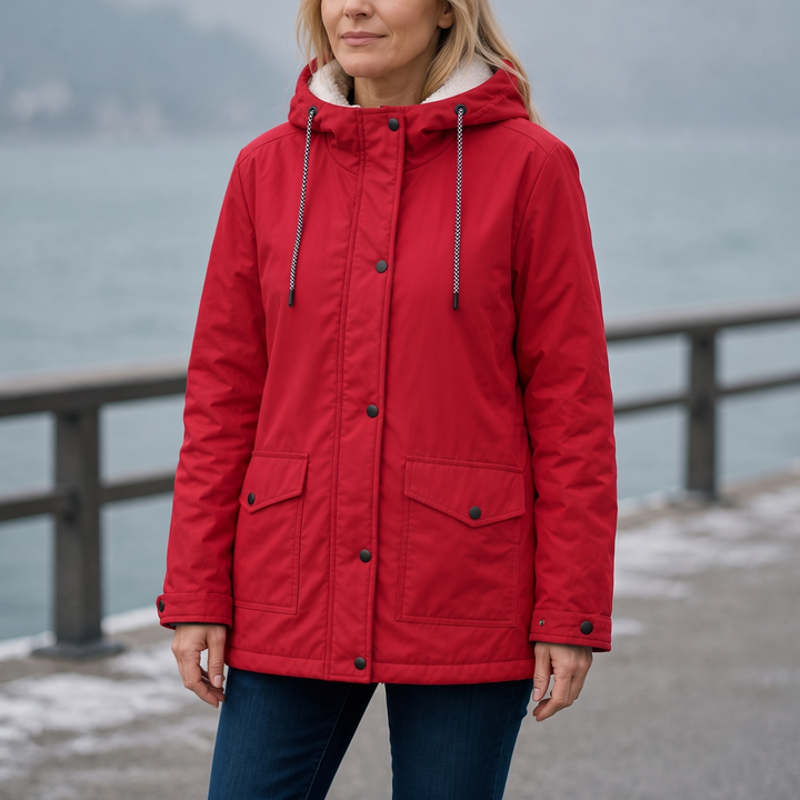 Lena | Gefütterte Kapuzenjacke