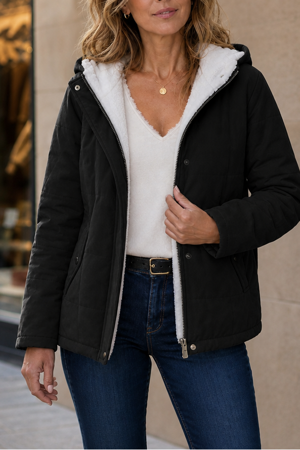 Laura | Gefütterte Kapuzenjacke