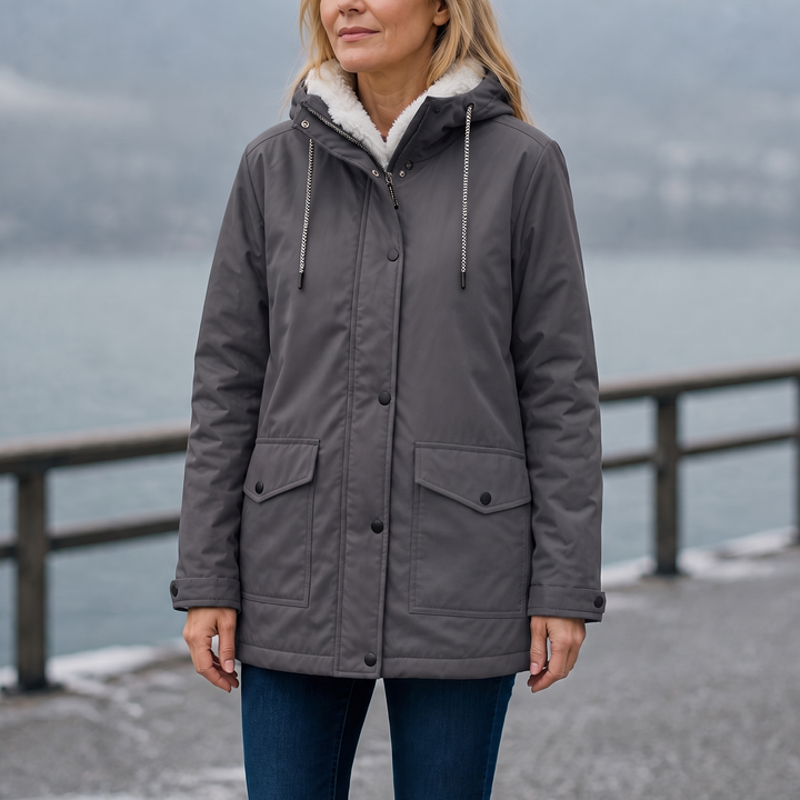Lena | Gefütterte Kapuzenjacke