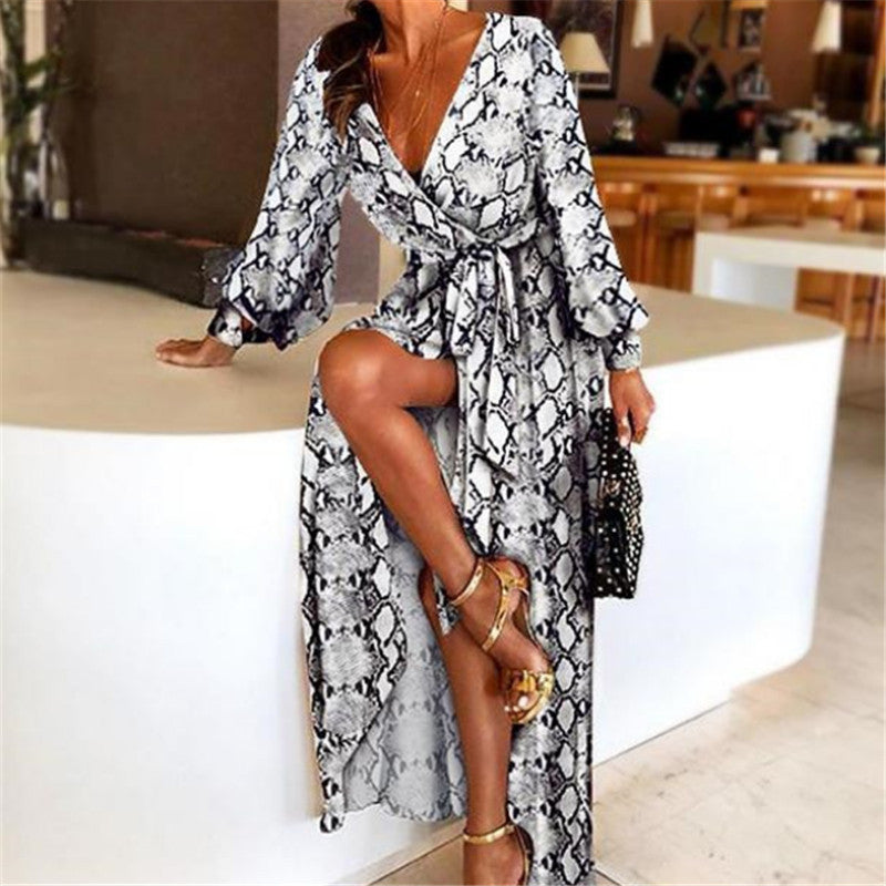 Faye - Boho-Print Kleid