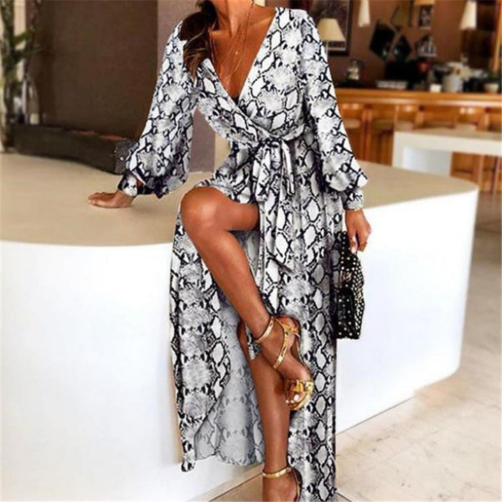 Faye - Boho-Print Kleid